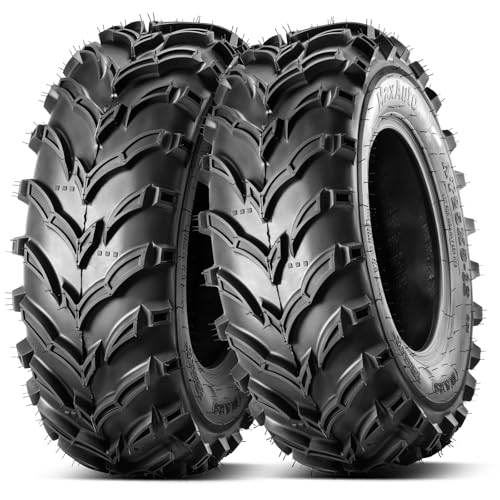 MaxAuto 25x8-12 Front ATV UTV Tires,25x8x12 Side by Side Off-Road Tires,2 Pack