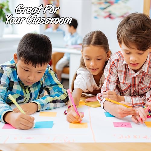 white poster paper 22x28 100 pack - large poster board for school supplies