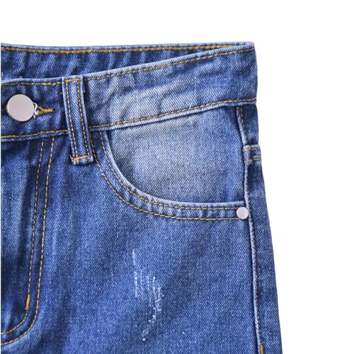 Jeans blanc garçon 4 ans style hip hop ample et confortable