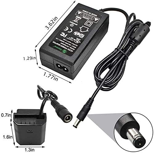 Gonine NP-FZ100 Dummy Battery NP FZ100 Battery Charger Kit Replacement for Sony Alpha A6600, FX3, A7 III, A7R3, A7R IV, A7S III, A9, A9R, A9S, A7C, A1 Cameras, Replaces BC-QZ1 Battery