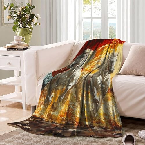 Couverture super douce adulte jeté de canapé et lit de voyage - 4