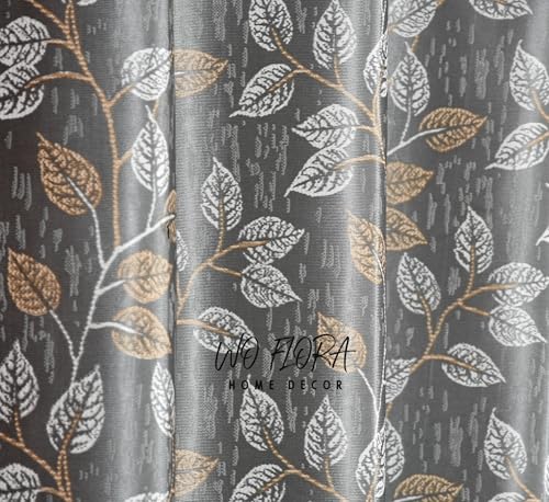 Image of Curtain for Window 5 feet Set of 3 Living Room Curtains Panel | Premium Drawaing Room Parde | Grey Color Curtain 5 ft