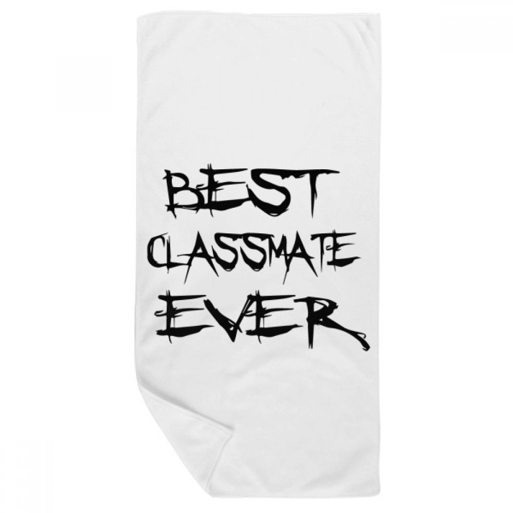 Serviette de bain Graduation Saison 35x70cm en coton multicolore doux pour diplômés