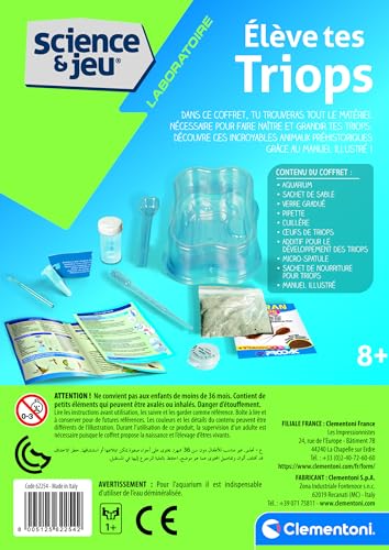 Science et jeu : Elève tes triops Clementoni Jeux - vue 5