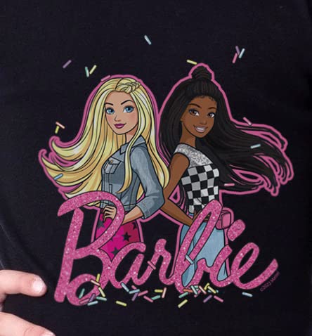 INTIMO Barbie Girls' Child Stylish Best Friends Sprinkles Tight Fit Sleep Pajama Set3