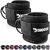 DMoose Ankle Strap for Cable Machine – One Size Fit with Premium Padding, Workout Kickback Ankle Cuffs, Ankle Bands for Working Out, Booty Workouts, Leg Extension, Hip Abductors & Lower Body Exercises