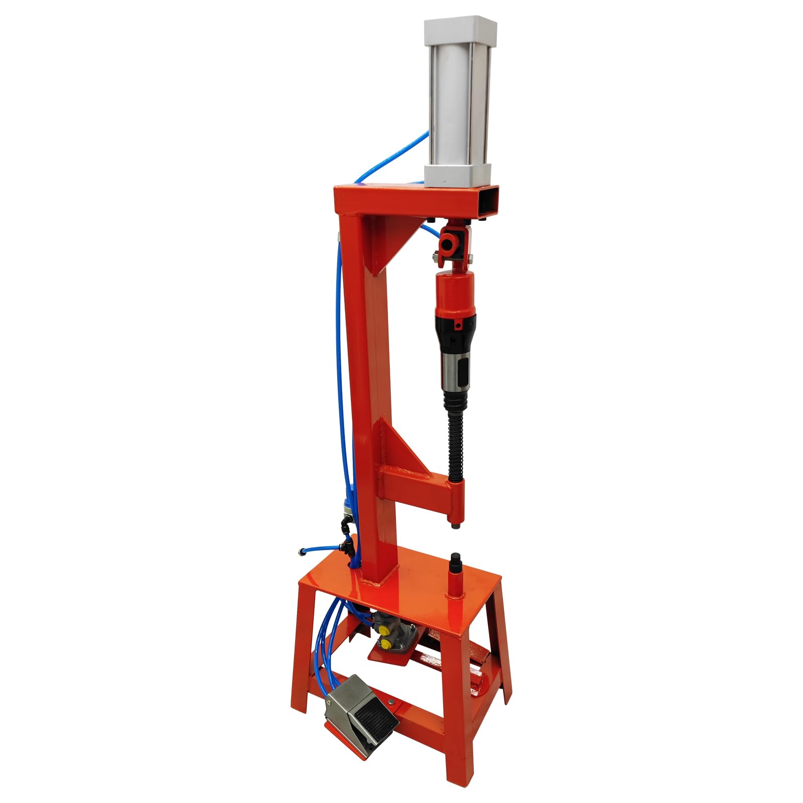 INTSUPERMAI Pneumatic Brake Shoe Riveting Machine Brake Pad Riveting Machine Pneumatic Brake Pad Shovel and Riveting Machine