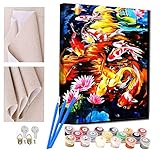 【BIEN DISEÑADO】 La pintura por números en nuestra tienda está bien diseñada, no es solo una imagen. Puede ver las representaciones directamente y puede acercar las imágenes para ver los detalles, lo cual es diferente de otras tiendas.