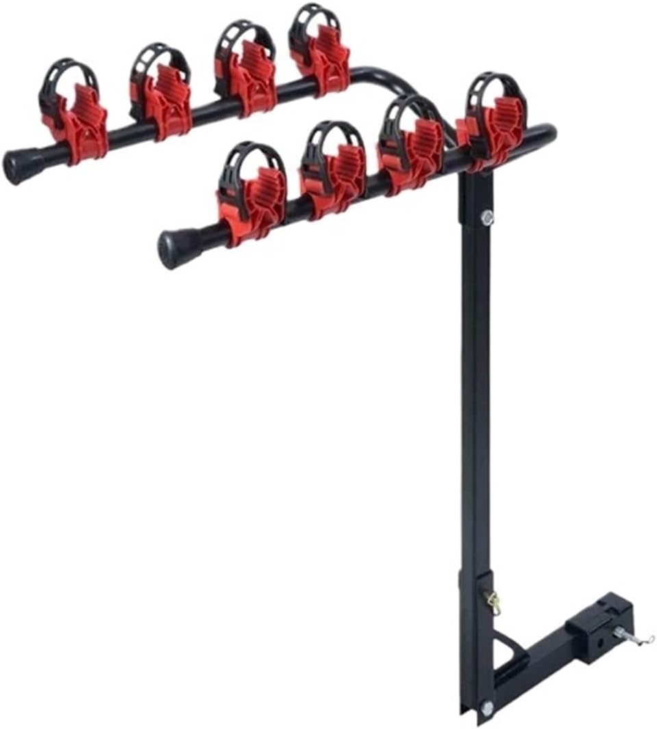 Heavy Duty 4 Bicycle Bike Rack Car Swing Down SUV Truck Van Hitch Mount Capacity 60kg