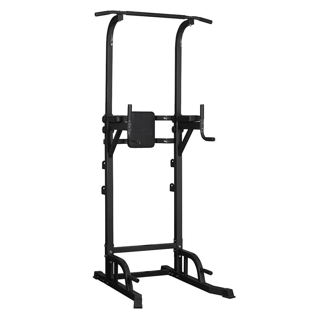 ZENOVA Power Tower Pull Up Bar Station Pull Up and Dip Station Height
