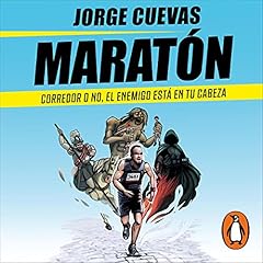 Maratón [Marathon] Audiolibro Por Jorge Cuevas arte de portada