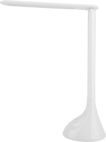 Vista 7 de Rechargeable Folding LED Desk Lamp, Eye Care Table Lamp with 3 Brightness Levels, 18 LED Bulbs, USB Powered for Reading Study, Portable Slip ABS