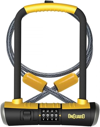 Onguard Akita - Candado de cable sin bobina con llave, color blanco