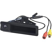 Car Trunk Handle Camera Rear View HD Camera Compatible for BMW E60 E61 E70 E71 E72 E82 E88 E84 E90 E91 E92 E93 X1 X5