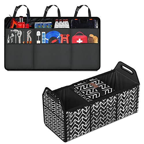 Trunk Organizer With Cooler & Large Hanging Trunk Organizer #TOP7