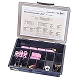 6x Gasdüse Keramik - 2x Größe 5, 6, 7 & 6x Gasdüse Keramik kurz für Gaslinse - 2x Größe 5, 6, 7