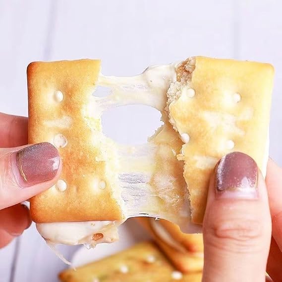 Nougat Biscuits, Handmade Nougat Biscuits, Thick and Creamy, Snacks, Nougat Biscuits, Sandwiches, Biscuits, Desserts 7.4 oz 210 g x 2 cm