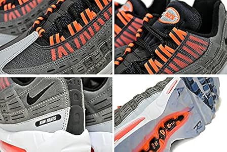 Nike Air Max 95 グレー/ホワイト/オレンジ 2025年発売予定】ナイキ エア マックス 95 OG ホワイト/ブライト