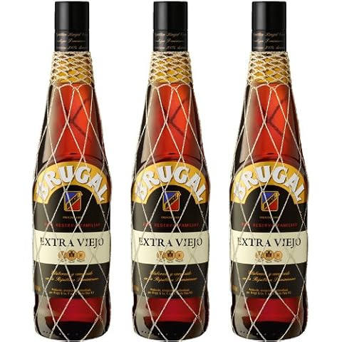 Brugal Ron Extra Viejo Rum Sparpaket 3 x 0,70 l Cover