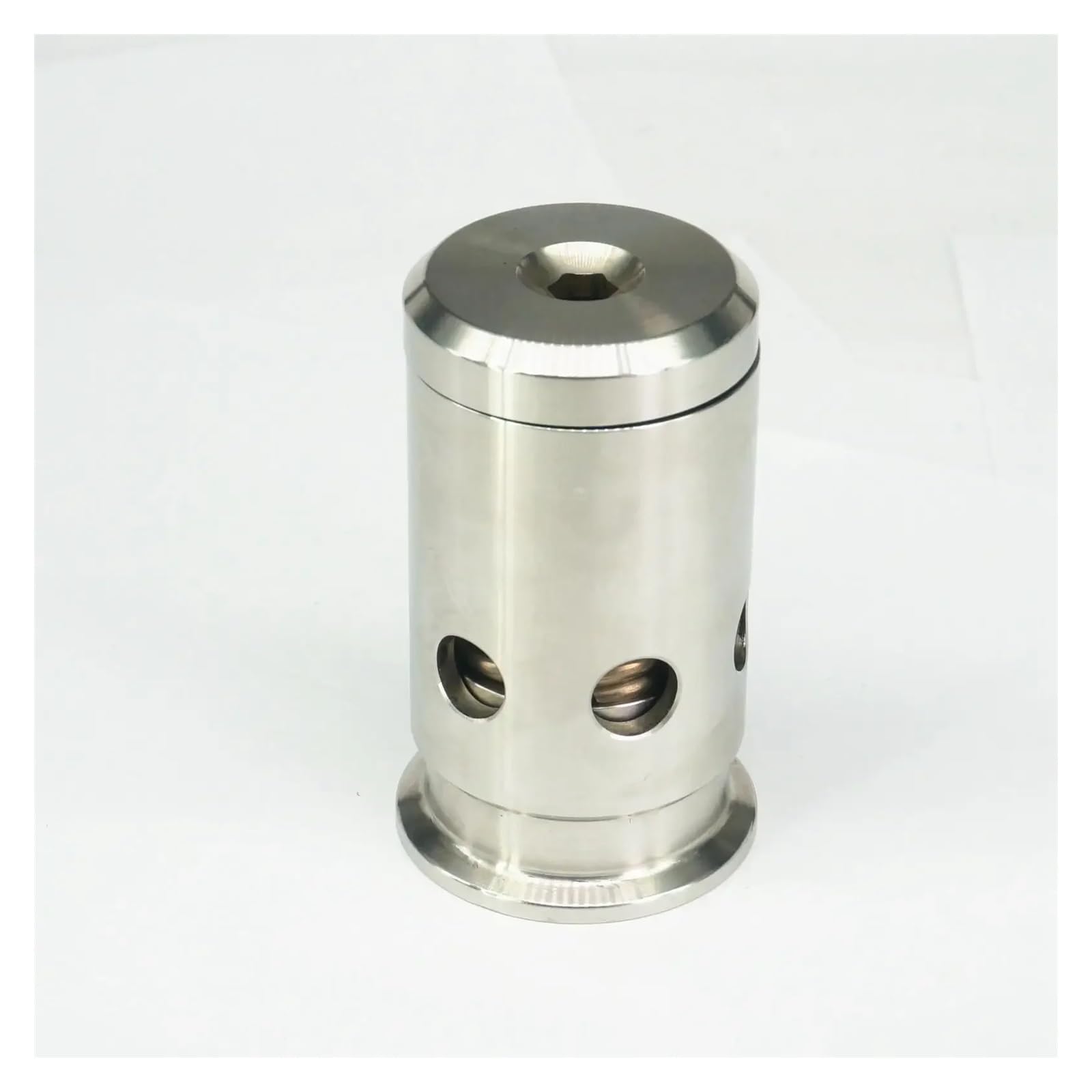 Válvula de presión Tri Clamp 1.5" en acero inoxidable 304 de alta resistencia estructural