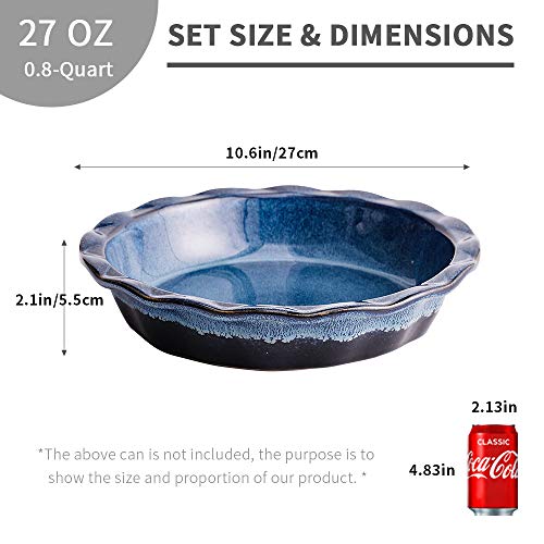 KOOV Ceramic Pie Plate (Nebula Blue) - Image 7