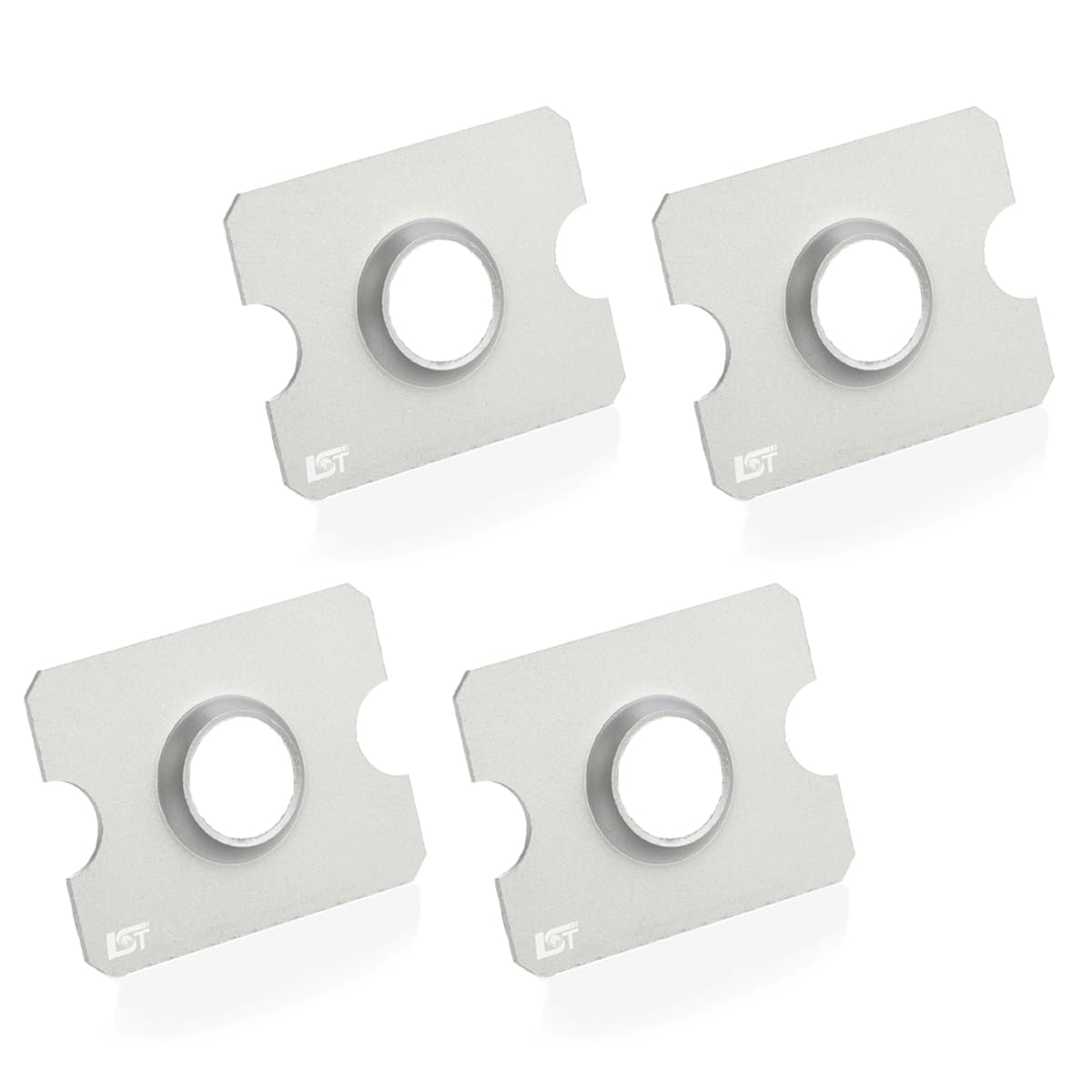 LST Wagenheberaufnahme Schweißblech (4er Set) Seitenschweller Reparaturblech vorne hinten links rechts Rostreparatur Metallblech kompatibel mit Mercedes-Benz E-Klasse W124 S124 A124 C124 W210 S210