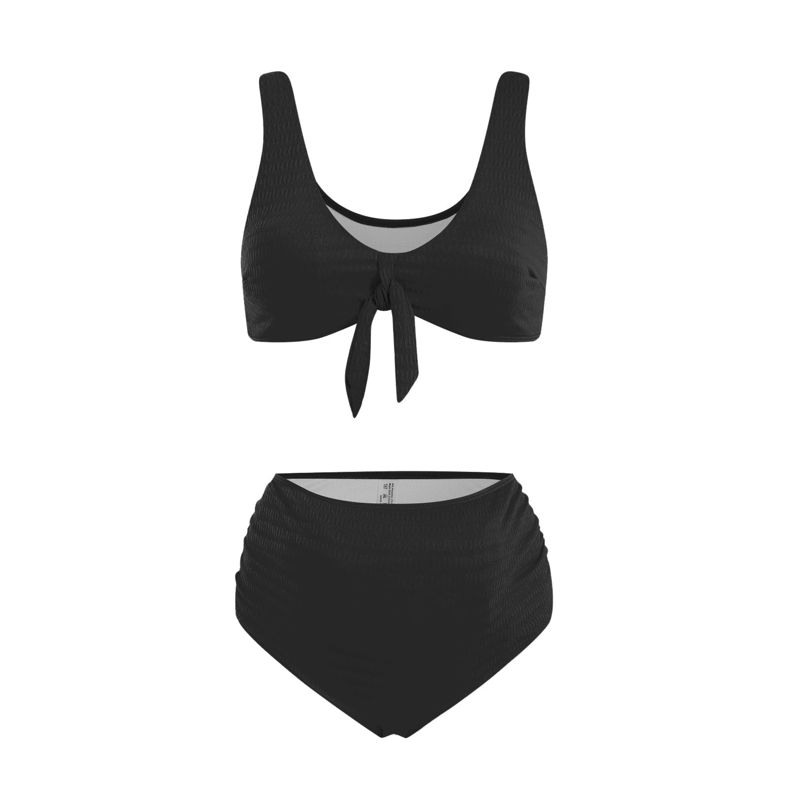 Bikini Maillot de Bain 2 Pièces Maternité Shorty Taille Haute Femmes Maternité Enceintes Grossesse Col en V Chic Plage Maillot Bain 2 Pièces Taille Haute Tankini Maillots Enceintes Plage Natation