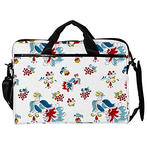 Sacoche bandoulière pour ordinateur au café ou bureau motif Firebird