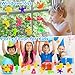 Toddler Suction Cup Bath Toys, Ocean Animal Bath Toys for Kids Ages 1-3 3-5 4-8 Window Building Travel Sensory Toys Easter Egg Fillers Basket Stuffers for 2 3 4 5 Year Old Boy Girl Birthday Gifts