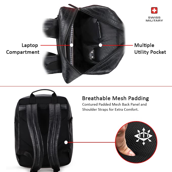 Buy Swiss Military LAPTOP BACKPACK BLACK/RED at Amazon.in