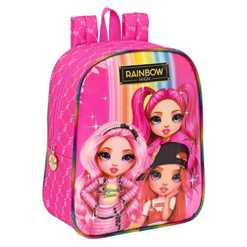 Mochila Safta Infantil de Rainbow High, 220x100x270 mm