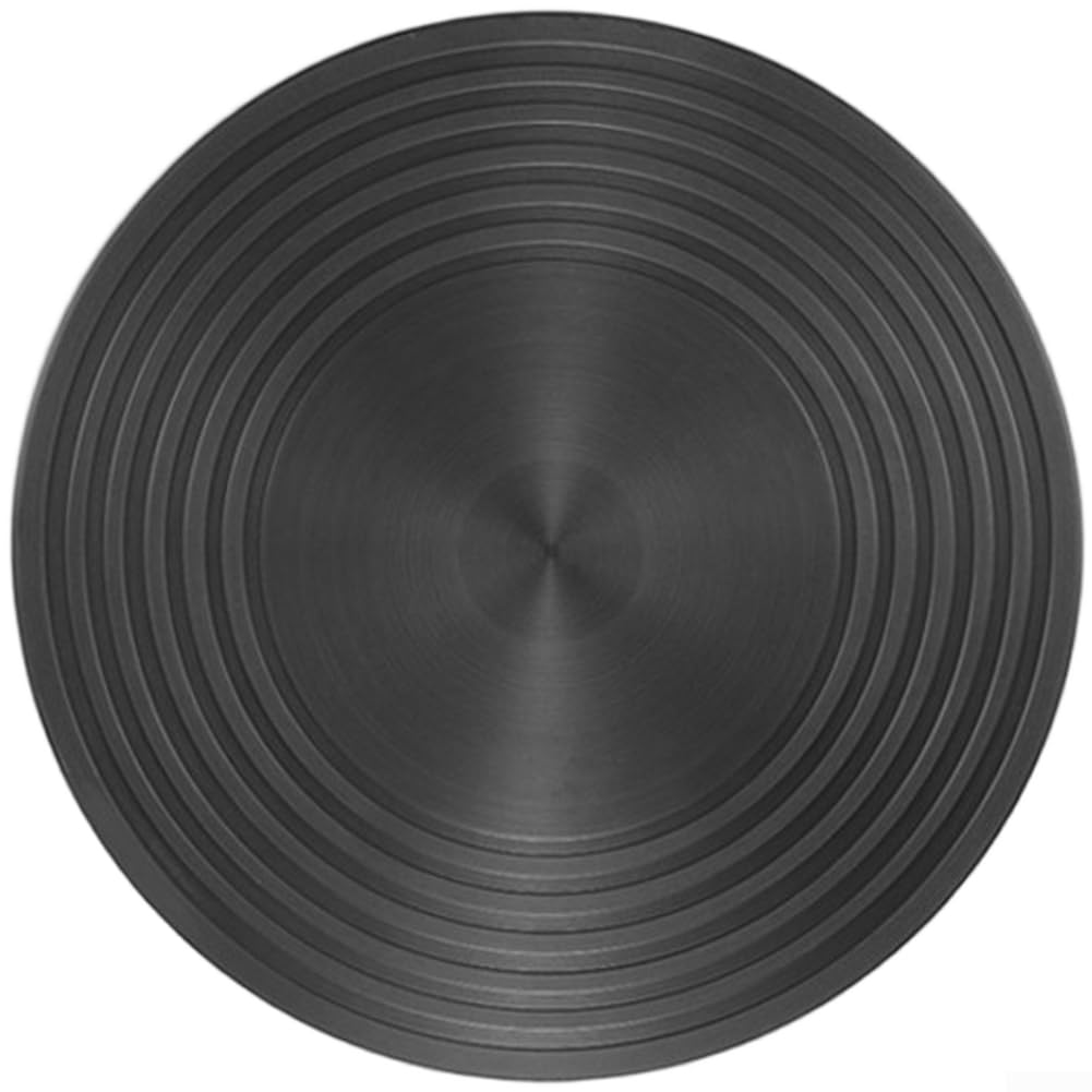 Aluminiowa płyta przewodząca ciepło, 20 cm, 4 mm, rozdzielacz ciepła do kuchenki gazowej, antypoślizgowa, szybkie rozmrażanie, równomierna temperatura, szara (C)