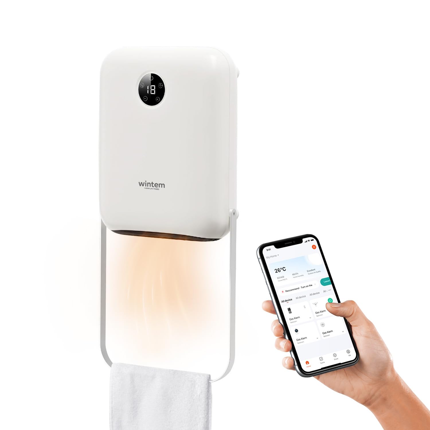 Termoconvettore Da Pavimento Con Termostato E Funzione Turbo 2000 W - Foto 12