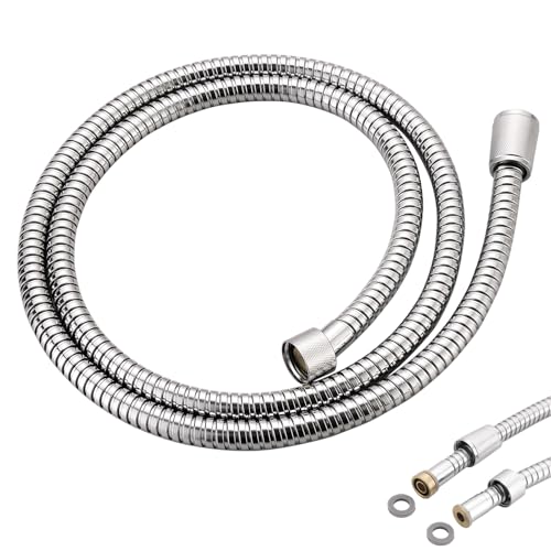 Tubo doccia per GROHE 28143000 RelexaFlex 159,9 cm Tubo doccia Longlife in metallo, Starlight Chrome