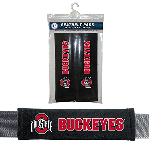 Fremont Die NCAA Ohio State Buckeyes Seat Belt Pads, 10