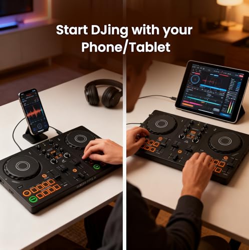 Professional DJ Controller with Screens