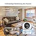 EZVIZ 1080P WLAN IP Kamera, schwenkbare Überwachungskamera Innen mit Zwei-Wege-Audio, Bewegungsverfolgung, IR Nachtsicht für Haustier, Babyphone kompatibel Alexa, 2,4 GHz WLAN, C6N 2 Set