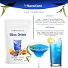 Blue Drink Spirulina Powder, Berry & Honey Refresher 12oz Blue Drink Mix Natural Food Colorant Perfect for Ice Mix Yogurts Baked Treats Loaded Tea Bubble Tea