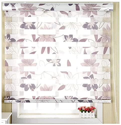 Persiana enrollable Día y noche Persianas verticales para ventanas Blackout Window Persianas enrollables Persianas Cortinas para oficina en casa Tamaño de estudio (tamaño: 120x180cm) Cortina opac