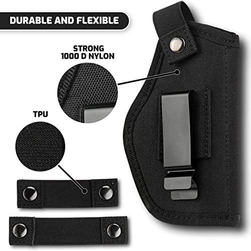Liviqily Concealed Carry Holster Gun Holsters Clip Holster Belt Airsoft Pistol Holster #TOP4