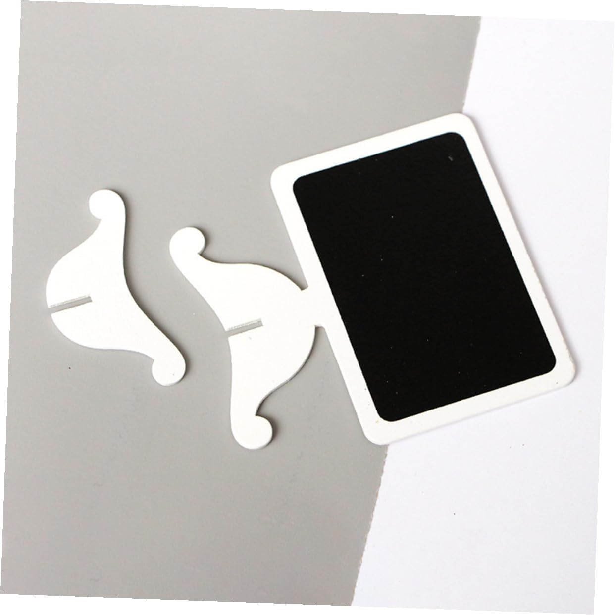 20pcs Mini Chalkboard Sign Wooden Decorative Memo Boards for Home