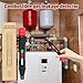 Gas Leak Detector – Digital Gas Sensor, Portable Leak Sniffer | High Accuracy Detection Equipment, Rechargeable Alarm Analyzer Tool, Compact Safety Device for Kitchens, Cars, Hotels and Apartments