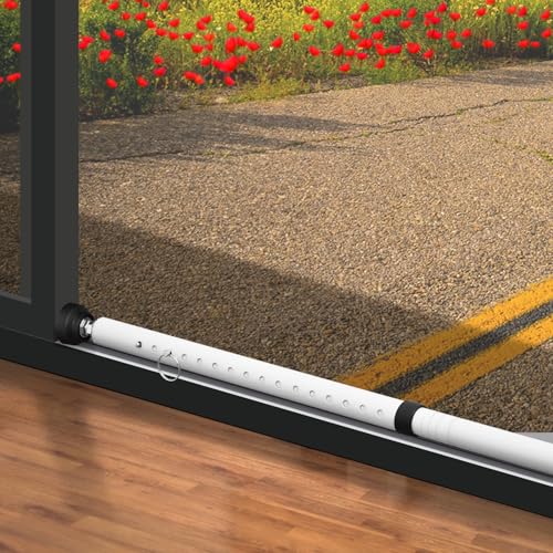 PBHEPJ Sliding Door Security Bar, 18.5-51 inch Adjustable