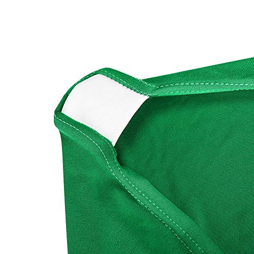 Image of Peomeise 4FT Spandex Table Cover Rectangular Stretch Spandex Tablecloth (Emerald,4FT)