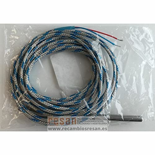 Sonde thermocouple J Vetrotex universelle 6x100mm avec câble long pour capteur industriel