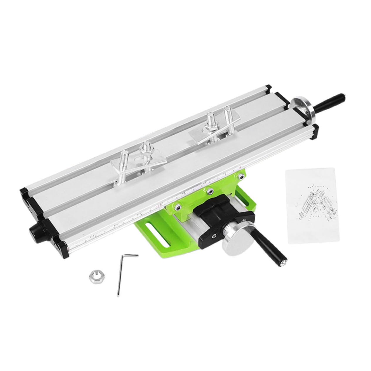 HOMSFOU 2sets Mini Trapano Da Tavolo Con Supporto Multifunzionale Per Fresatrice e Lavorazione Struttura Compatto e Preciso Utile Per Hobby e Fai Te