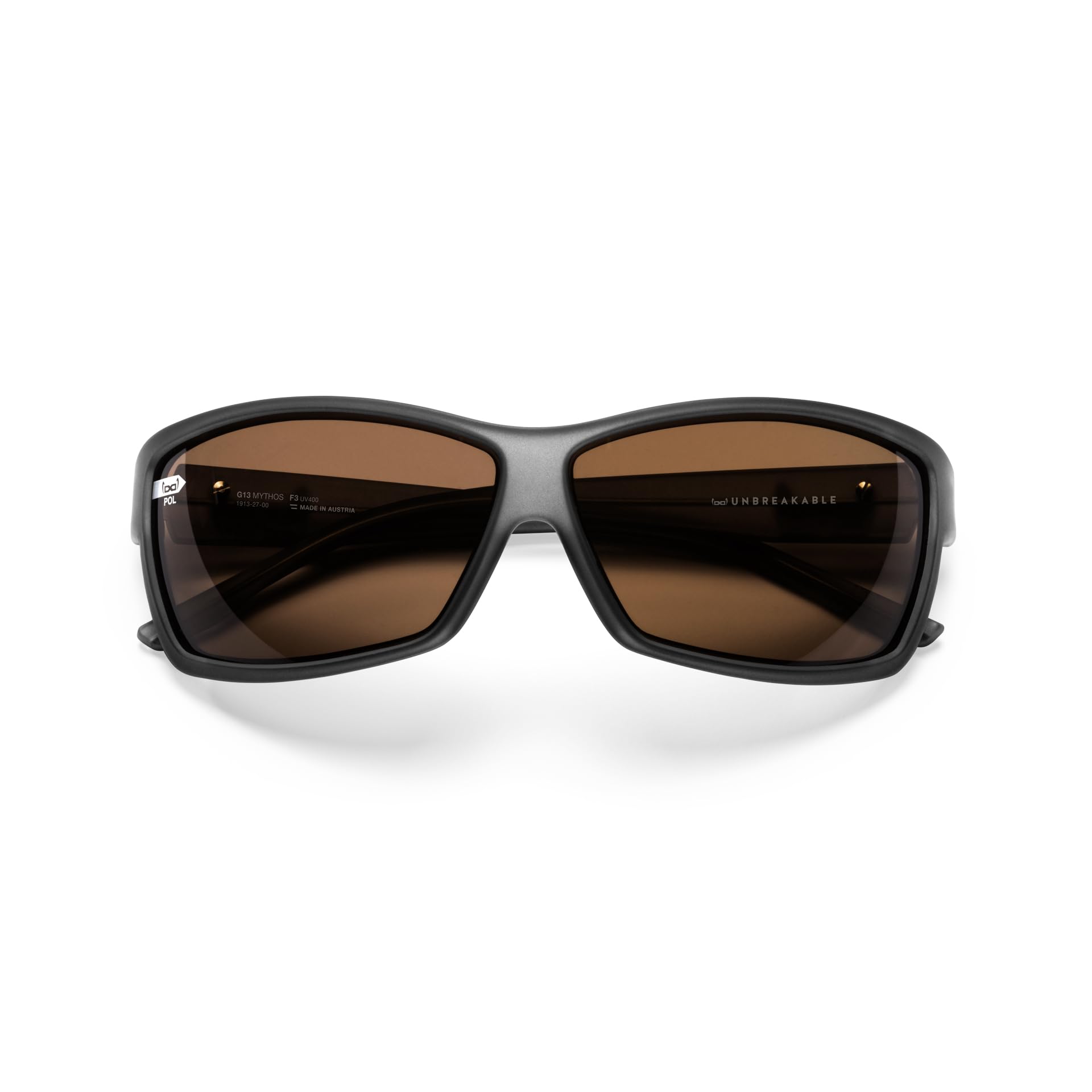 Gloryfy Unisex Gloryfy Unbreakable Eyewear solbriller G13 mythos Pol Sportbrille, Anthrazit/Anthracite, 65 EU