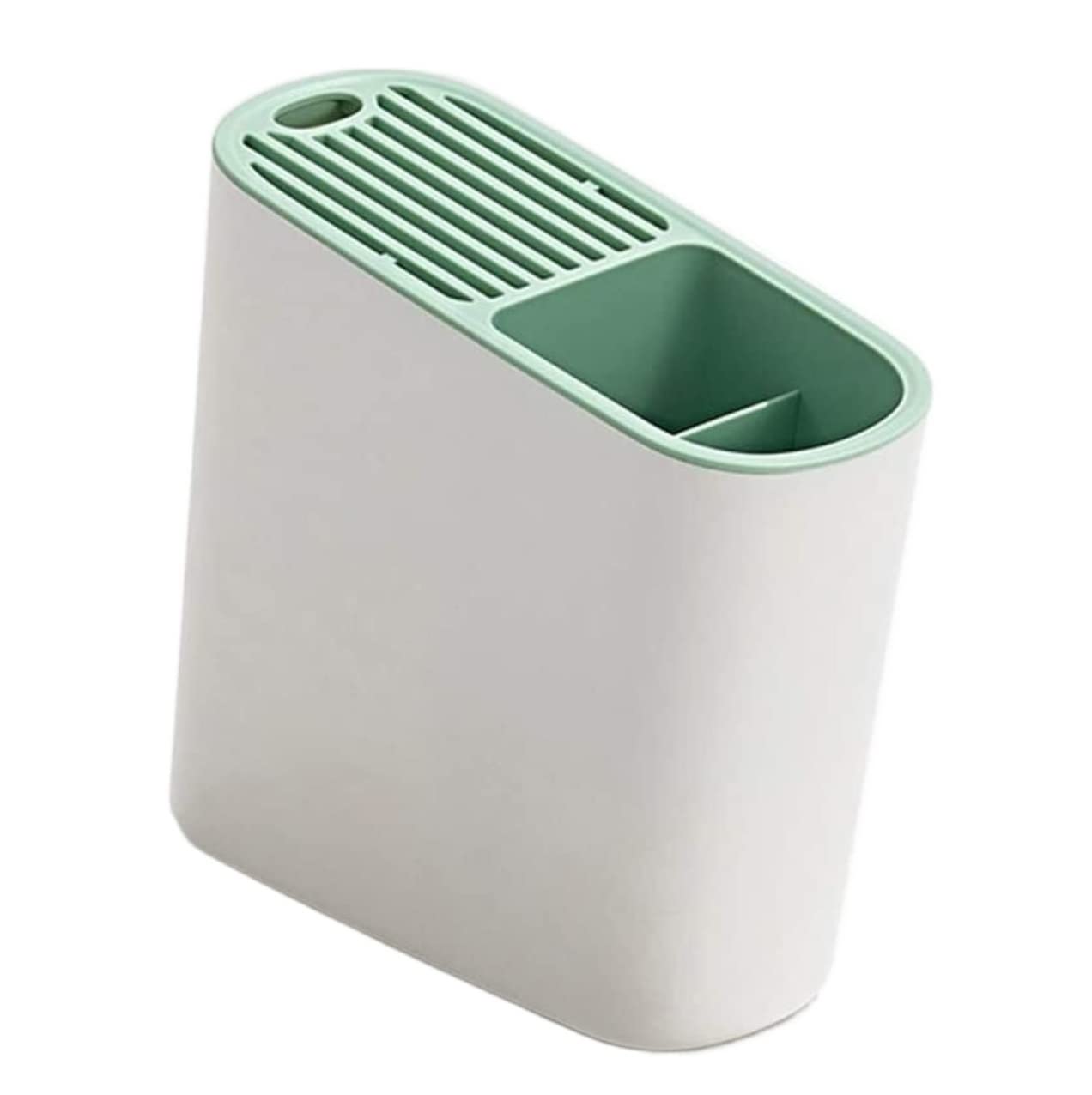 MCLIUJIA Knife Block Kitchen Storage Knife Block Multi-function Knife Holder Simple Knife Rack Household Kitchen Knife Stand Supplies Knife Holder(Grün)