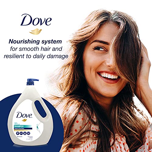 Foto von Dove Pro Shampoo | Pflegeshampoo | Spendet Feuchtigkeit und verhilft zu weichem und glattem Haar | Nachfüllpack (1 x 2L)