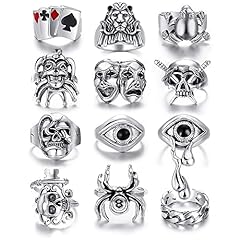 Vintage Silve,Size 7~8, 12pcs